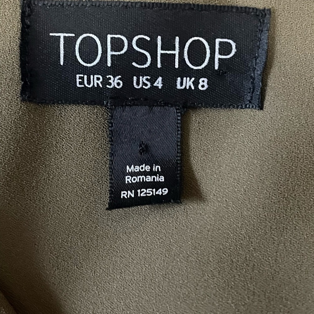 Topshop draped dress - Picture 4 of 6